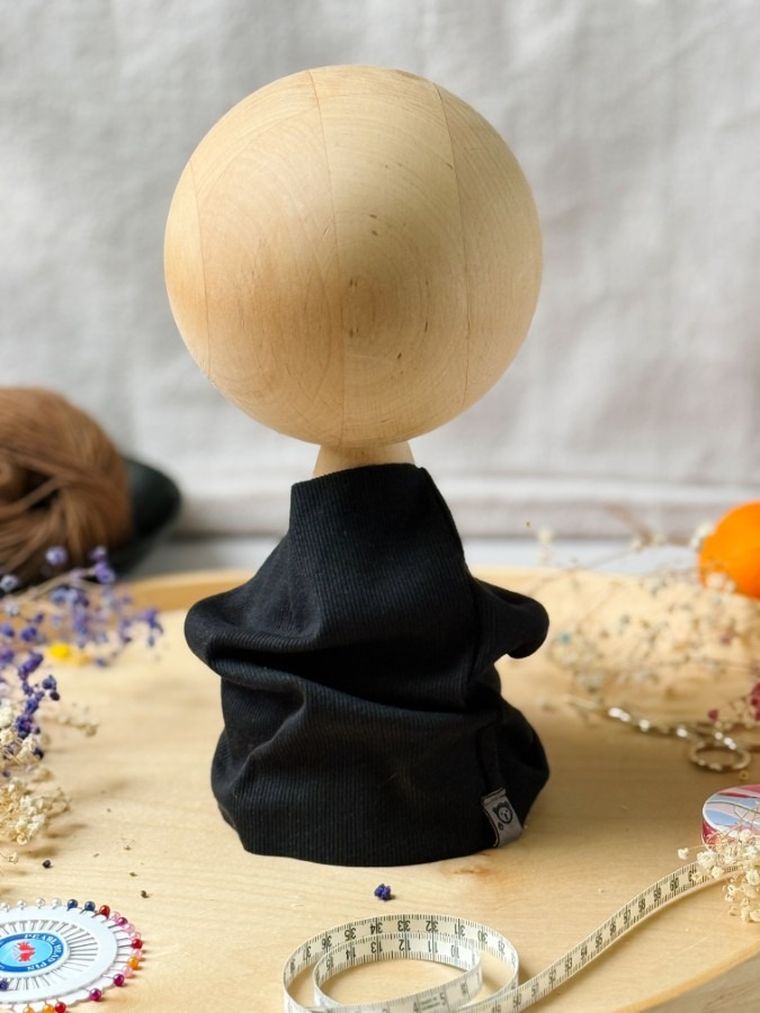 Komplet chłopięcy, Czapka, Komin, czarny, Iltom