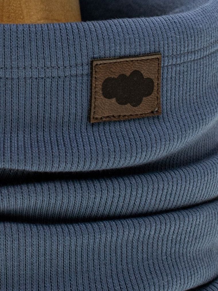 Komplet chłopięcy, Czapka, Komin, niebieski, Nicol