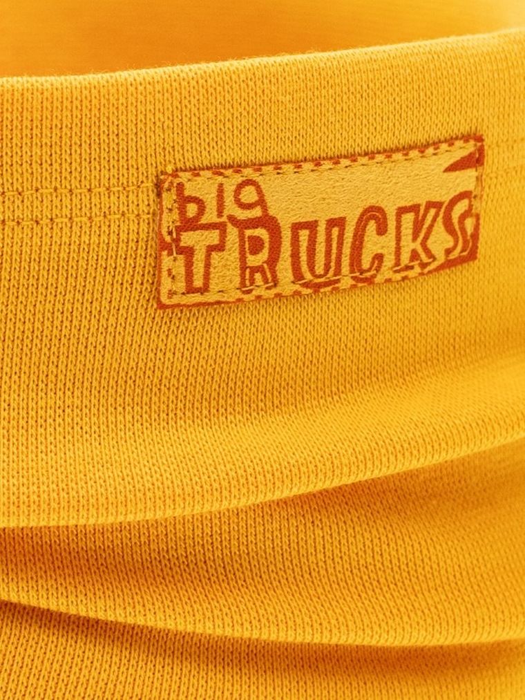 Komplet chłopięcy, Czapka, Komin, pomarańczowy, Nicol