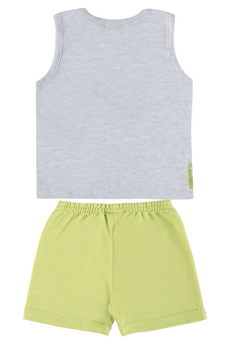 Komplet chłopięcy, T-shirt bez rękawów, Szorty, mix, Quimby