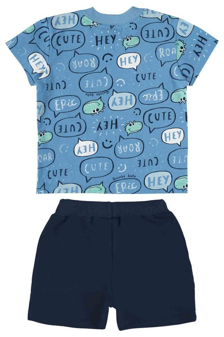 Komplet chłopięcy, T-shirt, Szorty, mix, Quimby