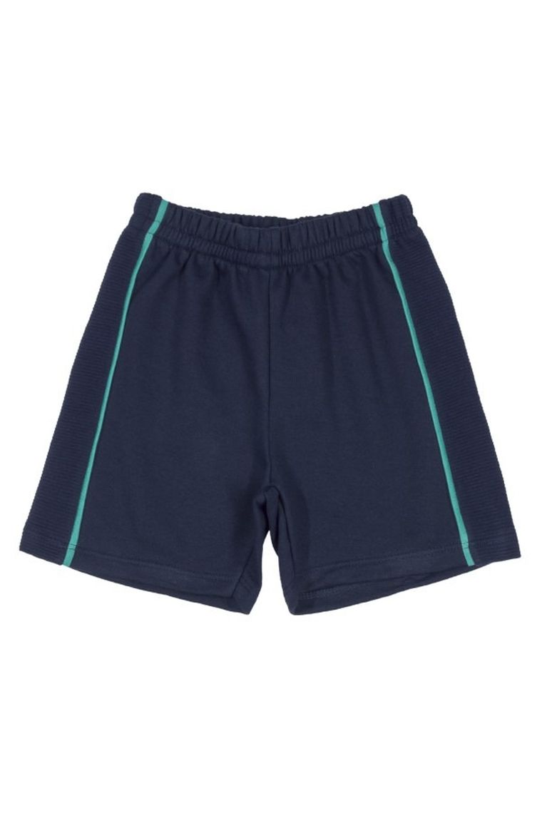 Komplet chłopięcy, T-shirt, Szorty, szaro-granatowy, Quimby