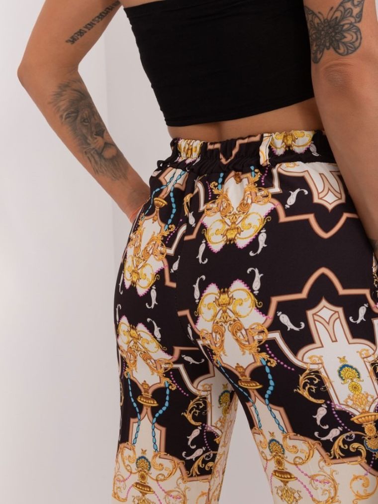 Komplet damski, Marynarka, Spodnie materiałowe, mix, Italy Moda