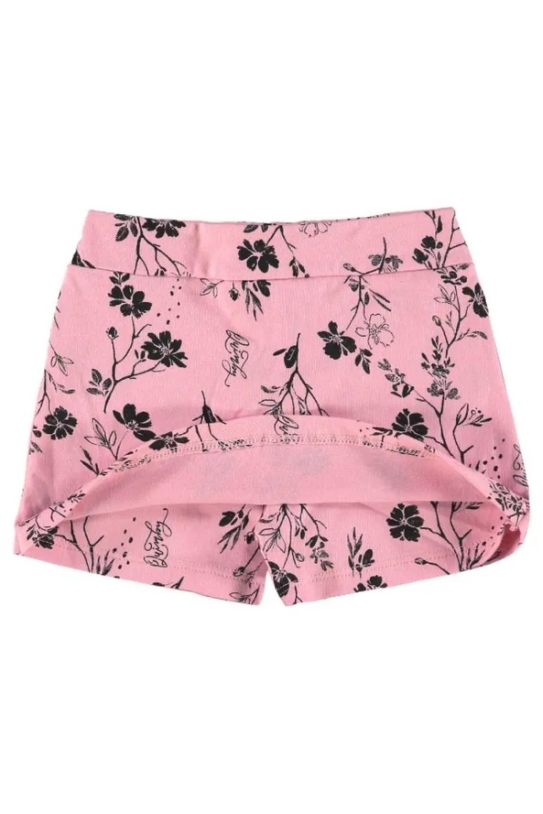 Komplet dziewczęcy, Bluzka z krókim rękawem, Spódnico-spodenki, mix, Quimby