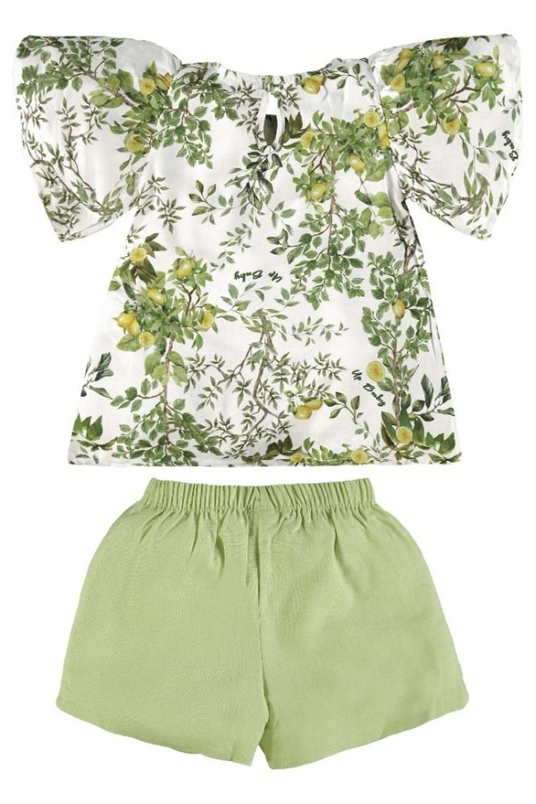 Komplet dziewczęcy, Bluzka z krótkim rękawem, Szorty, mix, Up Baby