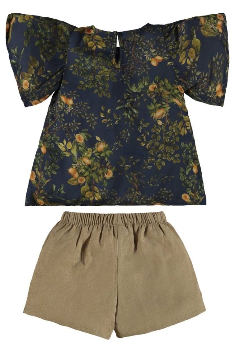 Komplet dziewczęcy, Bluzka z krótkim rękawem, Szorty, mix, Up Baby