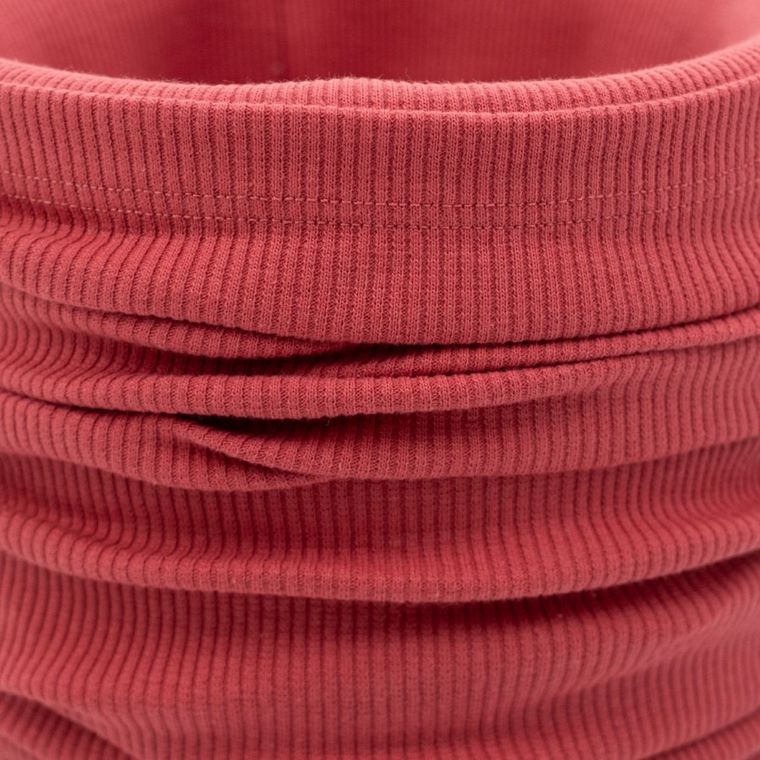 Komplet dziewczęcy, Czapka, Komin, koralowy, Nicol