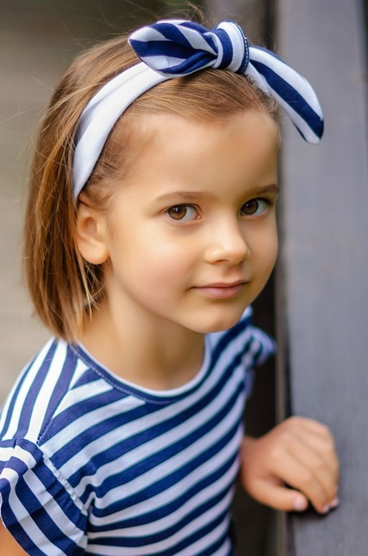 Komplet dziewczęcy, Sukienka, Opaska, granatowy, Nicol