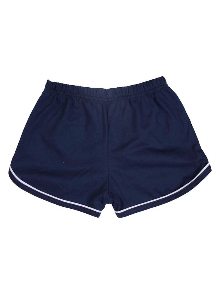 Komplet dziewczęcy, T-shirt, Szorty, biało-granatowy, Tup Tup