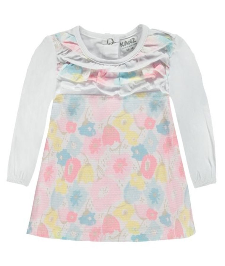 Komplet dziewczęcy, Tunika z długim rękawem, Legginsy, mix, Kanz