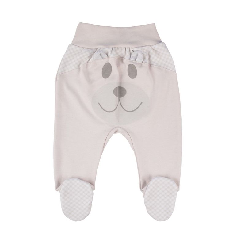 Komplet niemowlęcy, Body z długim rękawem, Półśpiochy, ecru, Tup Tup