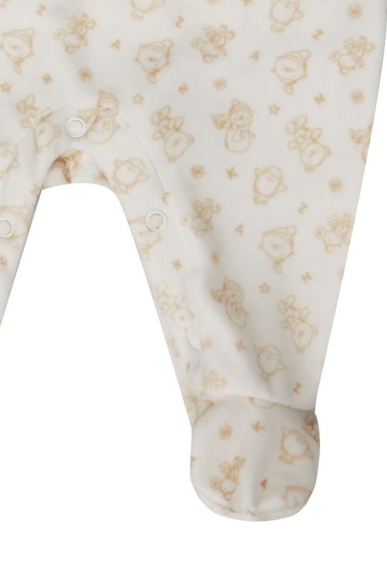 Komplet niemowlęcy, Śpiochy, Bluzka z długim rękawem, biały, Kanz