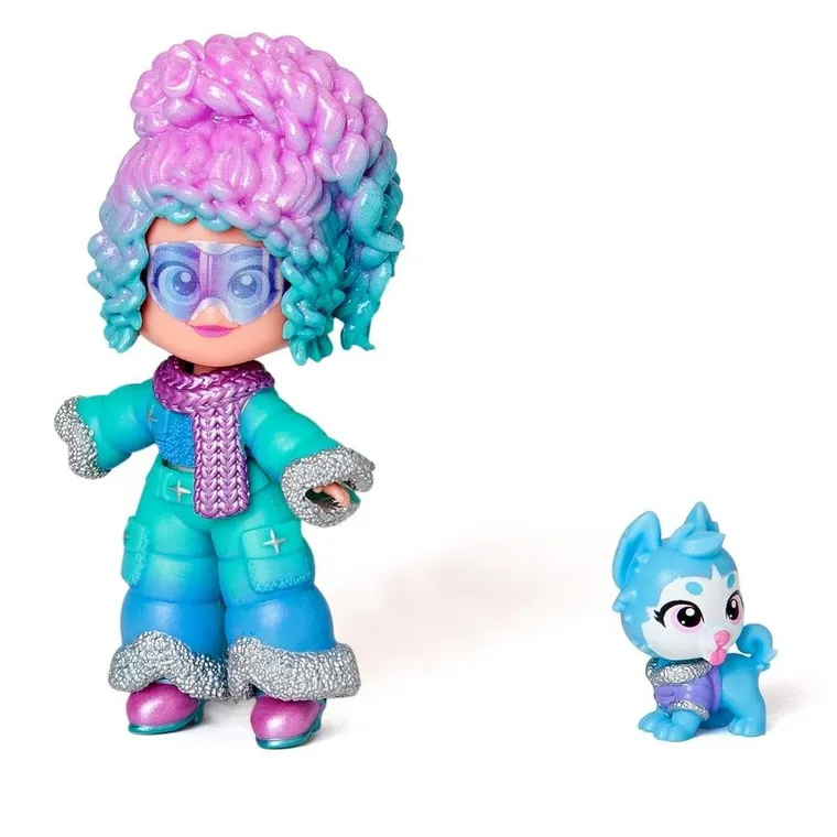 KookyLoos, Golden Gala, Chloe, zestaw z figurką w torece