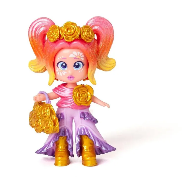 Kookyloos, Golden Gala, Rose, zestaw z figurką