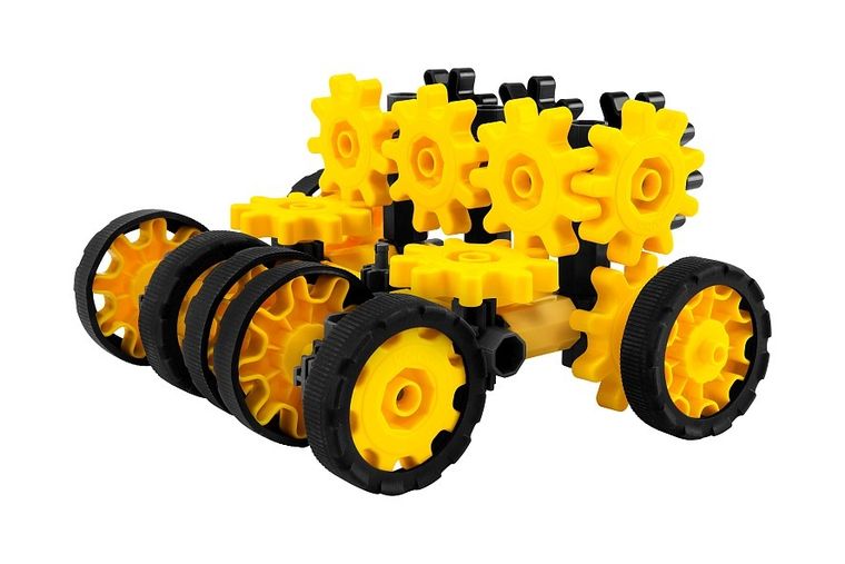 Korbo, Machine, klocki konstrukcyjne, 61 elementów