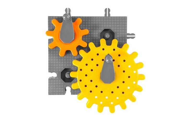 Korbo, Technix, klocki konstrukcyjne, 122 elementów