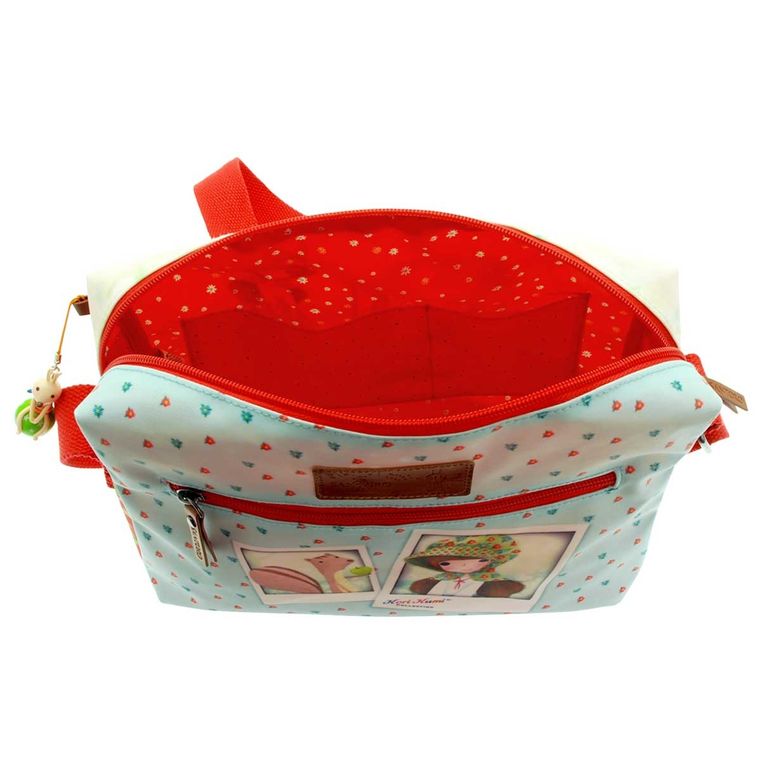 Kori Kumi, An Apple A Day, torba na ramię z nadrukiem