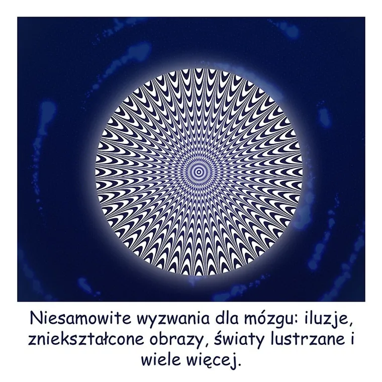 Kosmos, Złudzenia optyczne i percepcji, zestaw edukacyjny