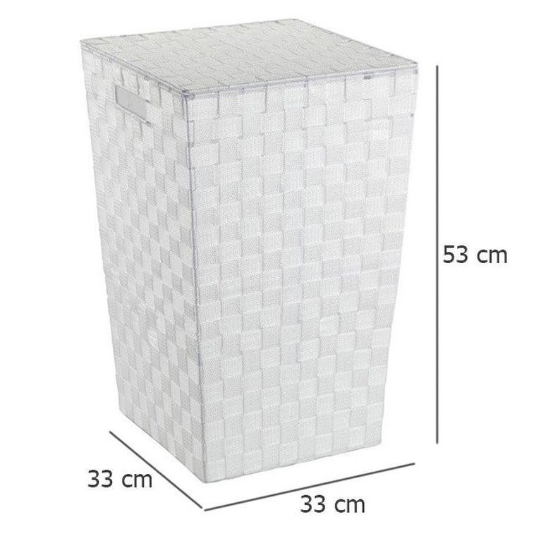 Kosz dekoracyjny na pranie, Adria, 48l