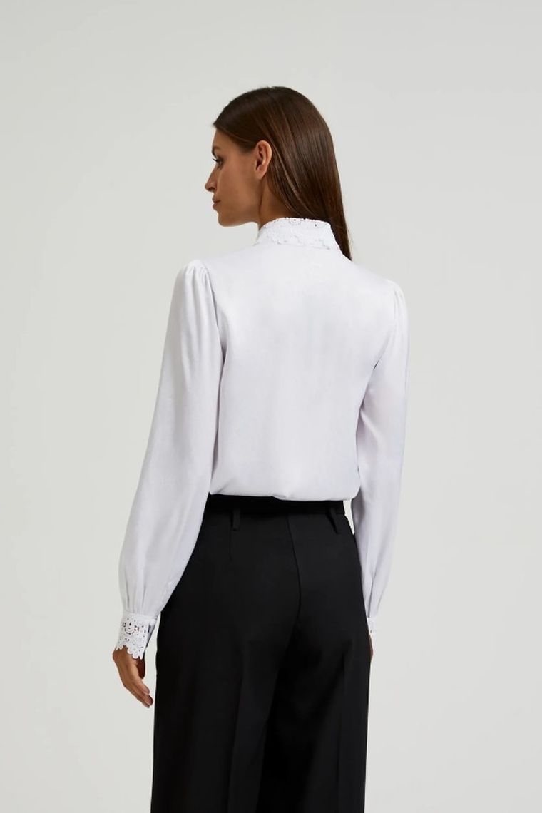 Koszula damska z długim rękawem, mix, Moodo