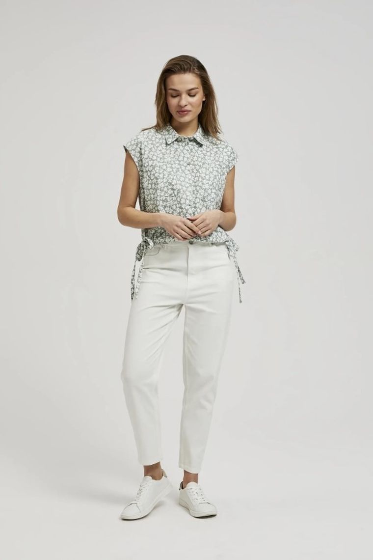 Koszula damska z krótkim rękawem, mix, Moodo