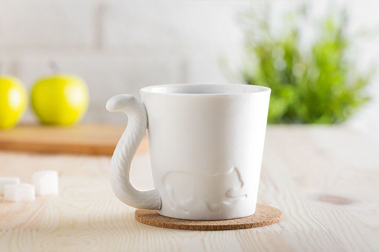 Kotek, kubek z ogonkiem