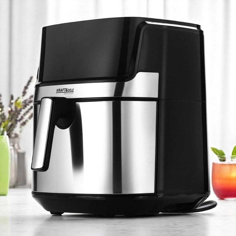Kraft&dele, frytownica beztłuszczowa, air fryer, 8l, 1850W, KD-4101