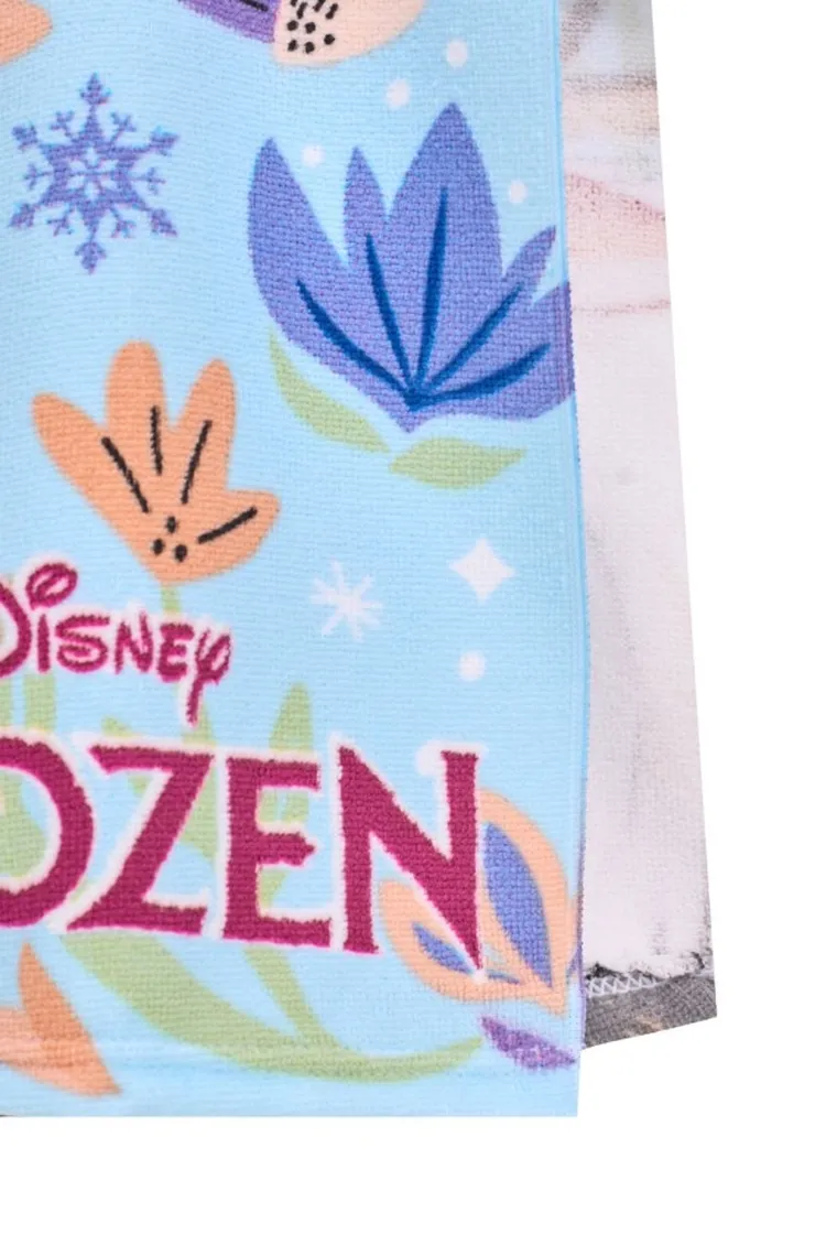 Kraina Lodu, okrycie kąpielowe, ponczo, 50-100 cm