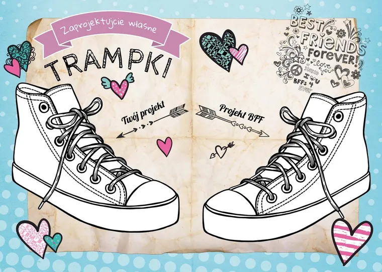 Kreatywny pamiętnik BFF. Best Friends Forever
