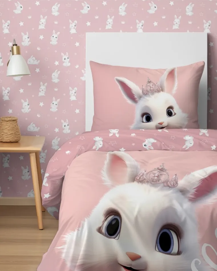 Królik, 2-częściowy komplet pościeli, 160-200 cm