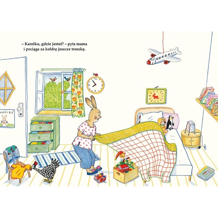 Królik Karolek. Dzień dobry, Karolku!