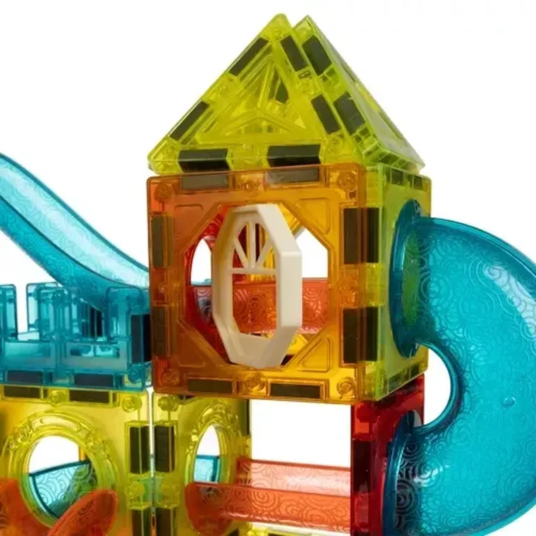 Kruzzel, klocki magnetyczne, 77 elementów