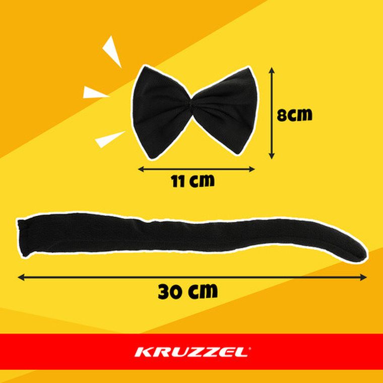 Kruzzel, kotek, strój, 7 elementów