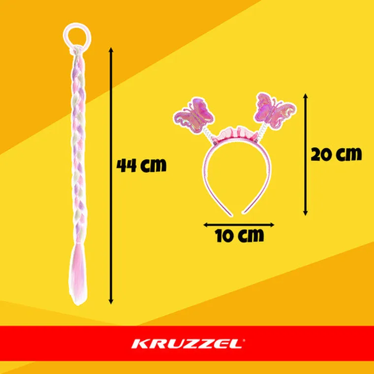 Kruzzel, strój dla dzieci, motylek, 6 elementów