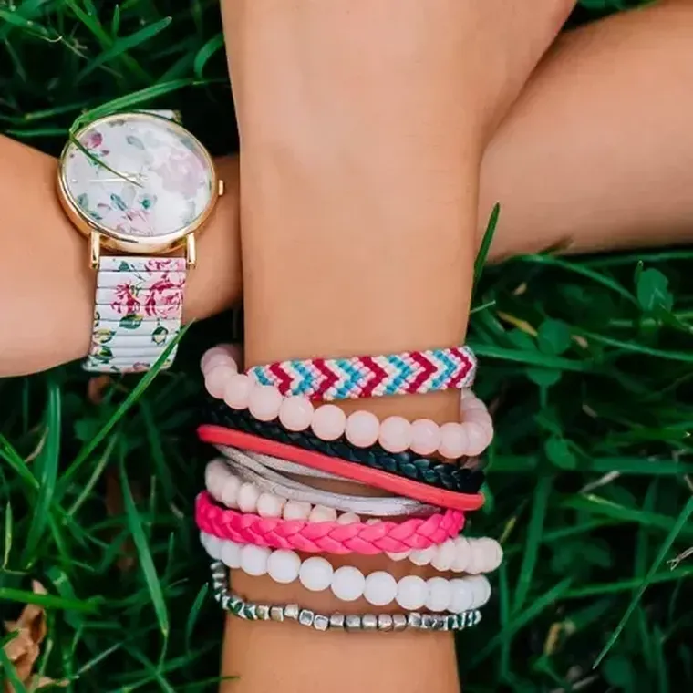 Kruzzel, zestaw do robienia bransoletek z muliny