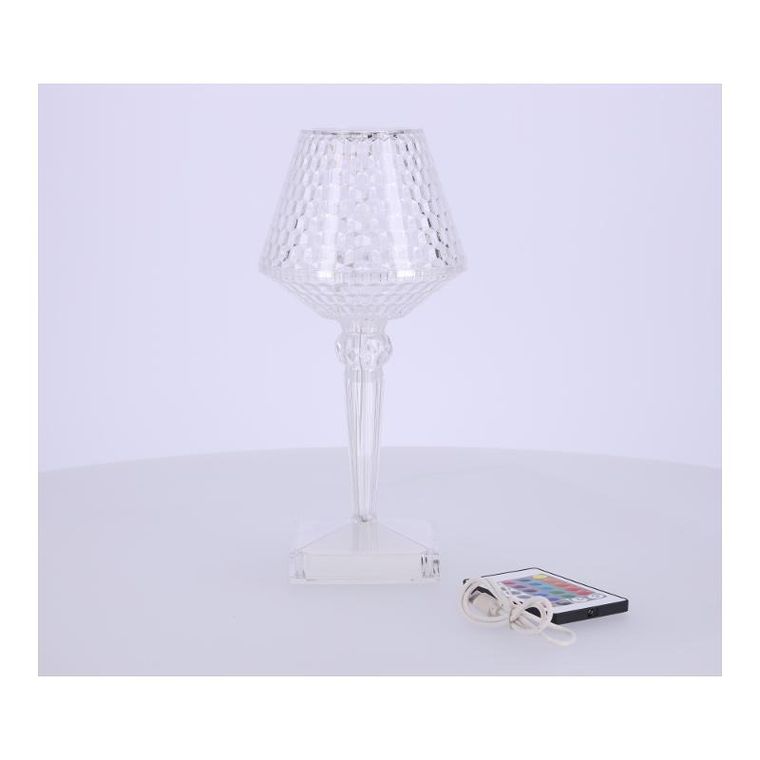 Kryształowa lampa LED, 25 cm
