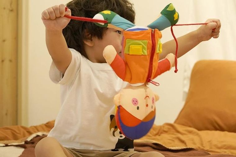 K's Kids, Chłopiec i dziewczynka, lalka szmaciana do ubierania, dwustronna