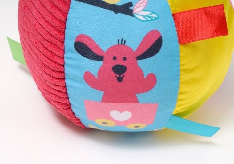 K's Kids, miękka grzechocząca piłka edukacyjna