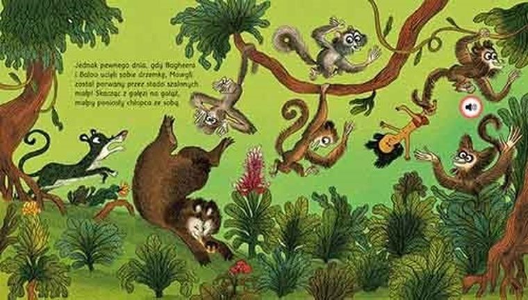 Księga dżungli. Bajka dźwiękowa