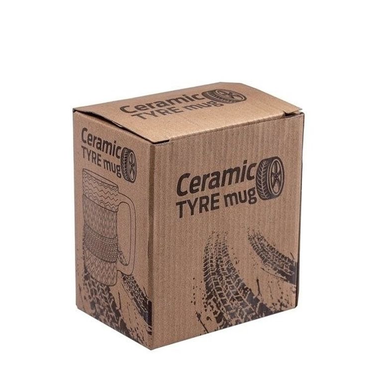 Kubek ceramiczny, opona