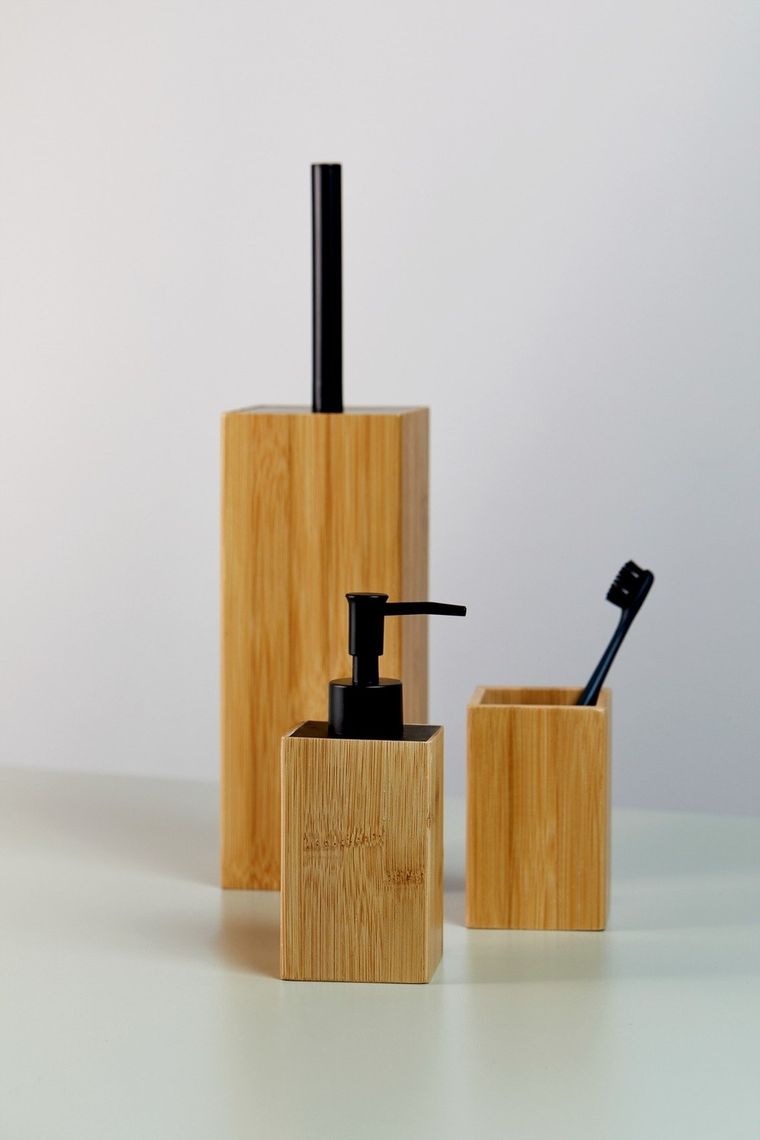 Kubek na szczoteczki do zębów, Padua, bambusowy