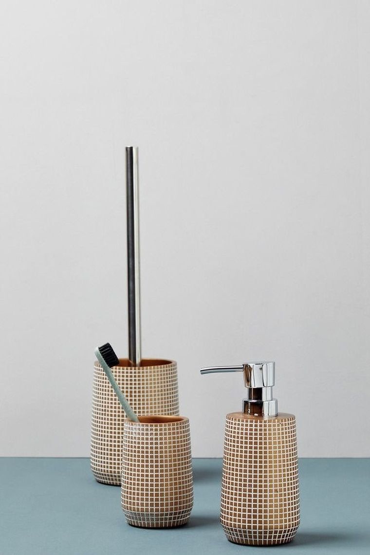 Kubek na szczoteczki, Ohrid, brązowy