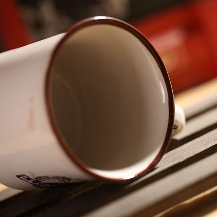 Kubek porcelanowy, Keys, mini, 220 ml