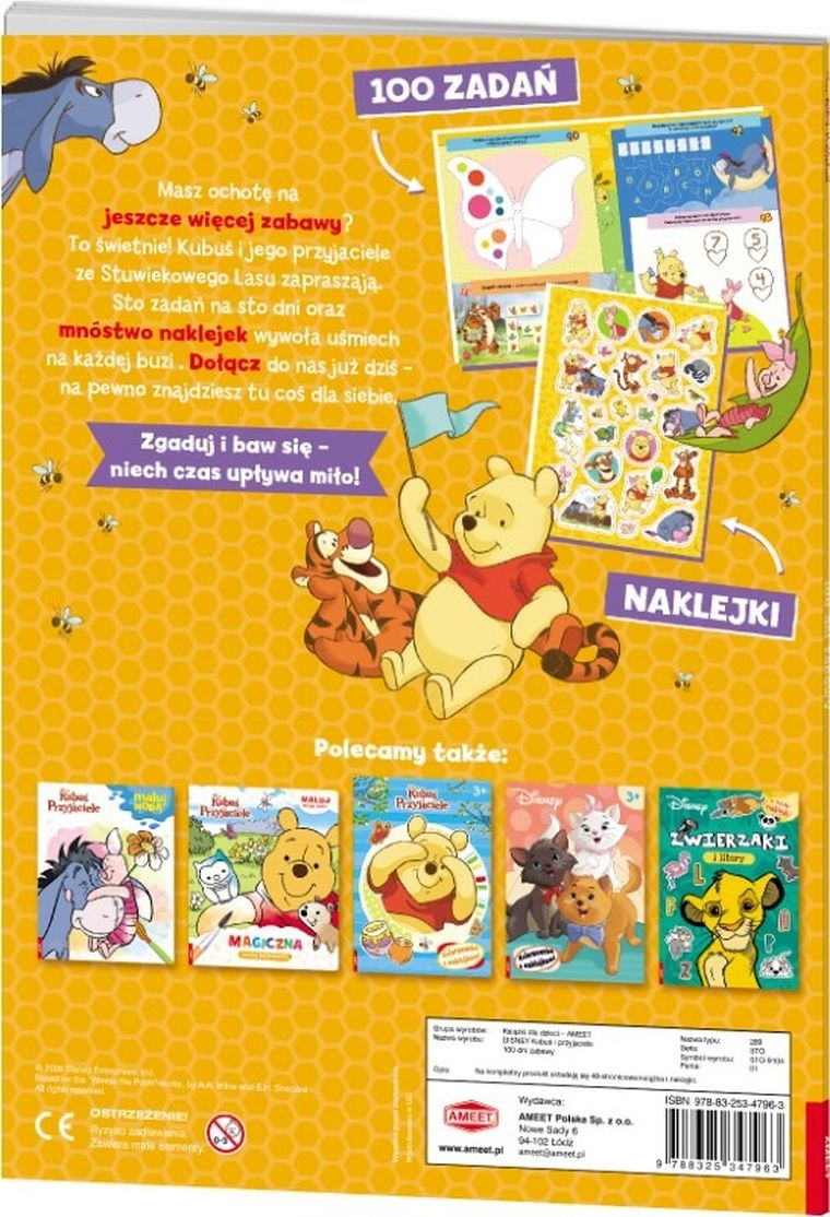 Kubuś i przyjaciele. 100 dni zabawy
