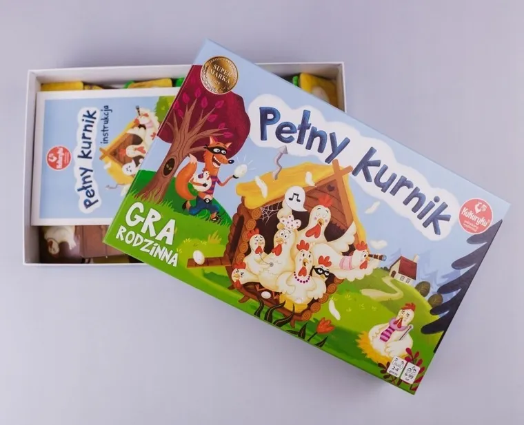 Kukuryku, Pełny kurnik, gra familijna