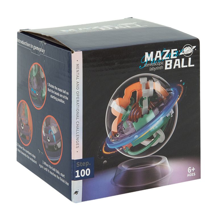 Kula z labiryntem, łamigłówka 3D