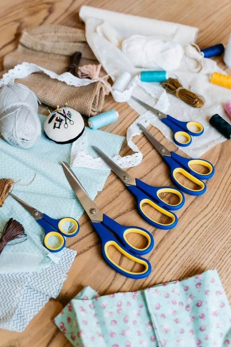 Kulig, nożyczki uniwersalne, niebieskie, 22 cm