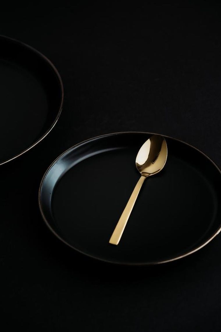 Kulig, Piano, komplet sztućców, Gold, 24 szt.