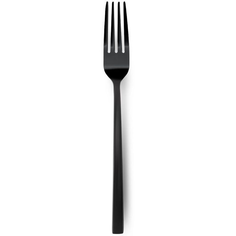 Kulig, widelec obiadowy, Piano Shiny, black, 3 szt.