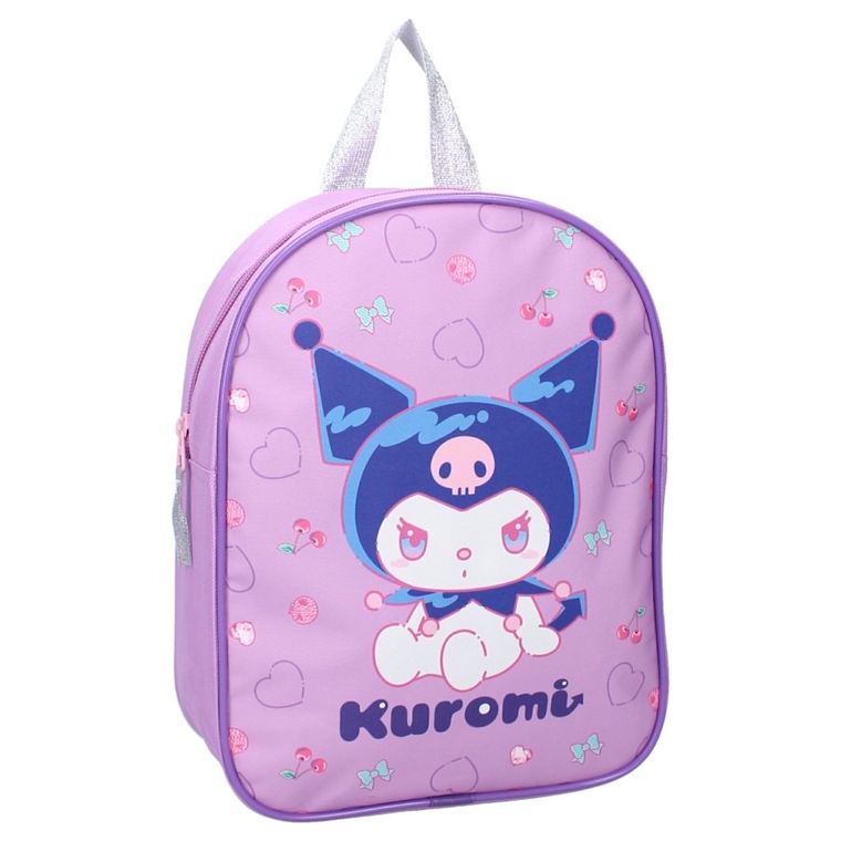 Kuromi, Cheeky But Charming, plecak dla przedszkolaka, różowy